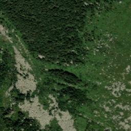 Satellite imagery of Cherni vrah, BG