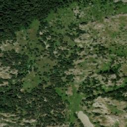 Satellite imagery of Cherni vrah, BG