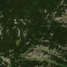 Satellite imagery of Chernata skala, BG
