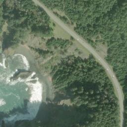 Satellite imagery of Seal Point, US