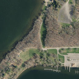 Satellite imagery of Long Point, US