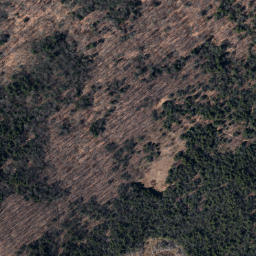 Satellite imagery of Brush Ridge, US