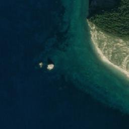 Satellite imagery of Oštri Kamen, ME