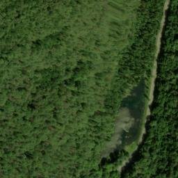 Satellite imagery of Devils Tombstone, US