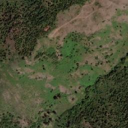 Satellite imagery of Čuka, MK