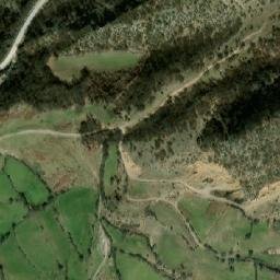 Satellite imagery of Guri i Rušit, XK