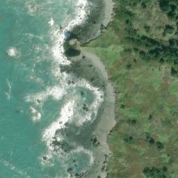 Satellite imagery of Cape Ferrelo, US