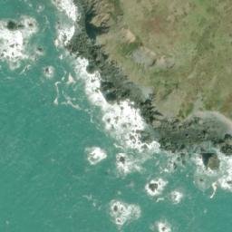 Satellite imagery of Cape Ferrelo, US