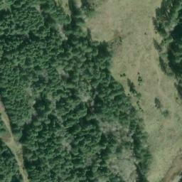Satellite imagery of Rainbow Rock, US