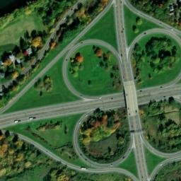 Satellite imagery of NYSDOT, CA