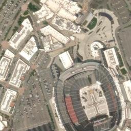 Vue satellite Gillette Stadium