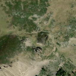 Satellite imagery of Golem Kamen, MK