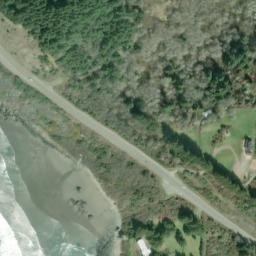 Satellite imagery of Rainbow Rock, US