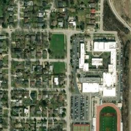 Satellite imagery of K 134 — NGS NG0240 — Wilmette, US, US