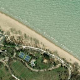 Satellite imagery of WILMETTE BAHAI HOUSE WORSHIP — NGS NG0498, US