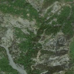 Satellite imagery of Qafa e Shllakut, AL