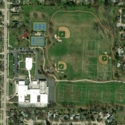 Satellite imagery of J 134 — NGS NG0238 — Wilmette, US, US