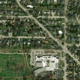 Satellite imagery of J 134 — NGS NG0238 — Wilmette, US, US