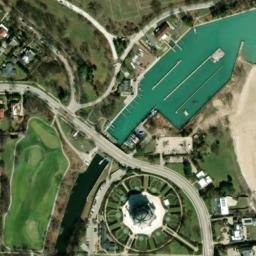 Satellite imagery of WILMETTE BAHAI HOUSE WORSHIP — NGS NG0498, US