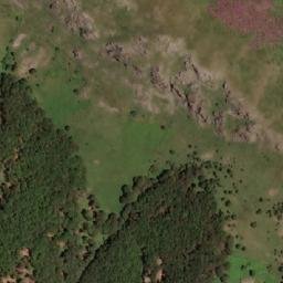 Satellite imagery of Guri i Ǵat, MK