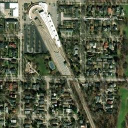 Satellite imagery of WILMETTE BAHAI HOUSE WORSHIP — NGS NG0498, US