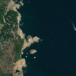 Satellite imagery of Punta de les Salines, ES
