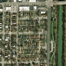 Satellite imagery of EVANSTON RADIO STATION WEAW FM MAST — NGS NG0496, US
