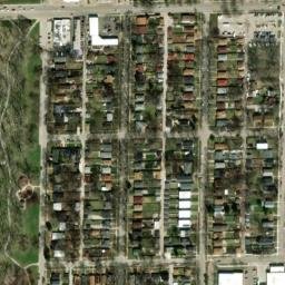 Satellite imagery of EVANSTON RADIO STATION WEAW FM MAST — NGS NG0496, US