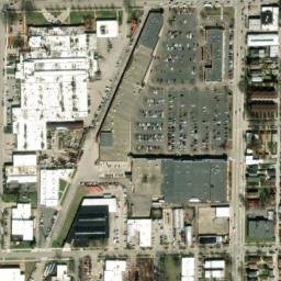 Satellite imagery of EVANSTON RADIO STATION WEAW FM MAST — NGS NG0496, US