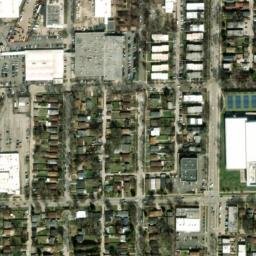 Satellite imagery of EVANSTON RADIO STATION WEAW FM MAST — NGS NG0496, US