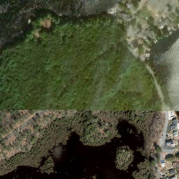 Satellite imagery of Bates Point, US