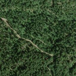 Satellite imagery of Bearwallow Ridge, US