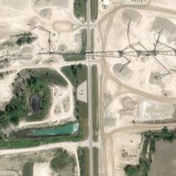 Satellite imagery of Maybee Quarry, US
