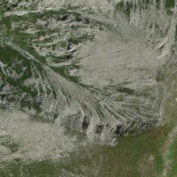 Satellite imagery of Mali i Gjalicës, AL