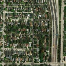 Satellite imagery of SK001 — NGS AJ2488 — Skokie, US, US