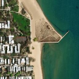 Satellite imagery of CHICAGO ST IGNATIUS CH CUPOLA — NGS NG0503, US