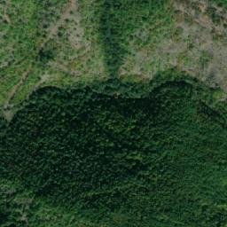 Satellite imagery of Kaurska Čuka, MK