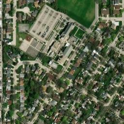 Satellite imagery of CHICAGO QUEEN ST CH SPIRE — NGS ME2866, US