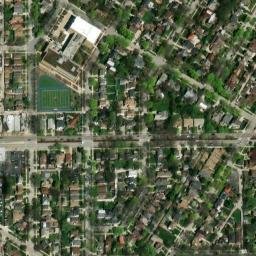 Satellite imagery of CHICAGO QUEEN ST CH SPIRE — NGS ME2866, US