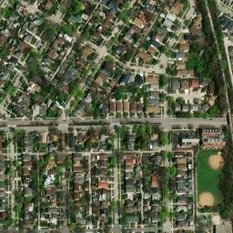 Satellite imagery of CHICAGO QUEEN ST CH SPIRE — NGS ME2866, US