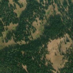 Satellite imagery of Blue Bell Mine, US