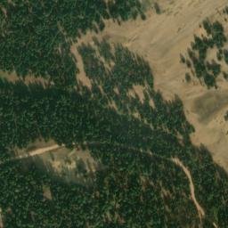 Satellite imagery of Blue Bell Mine, US