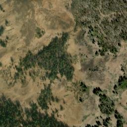 Satellite imagery of Blue Bell Mine, US