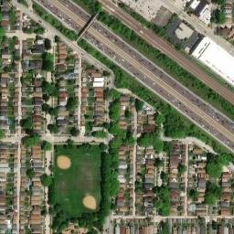 Satellite imagery of CHICAGO WEDC RAD TOWER — NGS ME3053, US