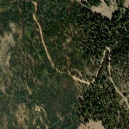 Satellite imagery of Blue Bell Mine, US