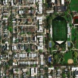 Satellite imagery of CHICAGO ST MATTHIAS CH SPIRE — NGS ME2838, US