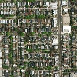 Satellite imagery of CHICAGO ST BENEDICT CH SPIRE — NGS ME2832, US