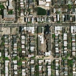 Satellite imagery of CHICAGO ST BENEDICT CH SPIRE — NGS ME2832, US