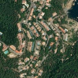 Satellite imagery of Cap de Bagur, ES