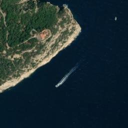Satellite imagery of Cap de Bagur, ES